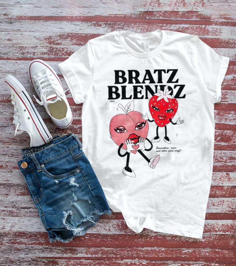 Sad Patron Stylin Bratz Blendz Fruit Characters T-Shirt