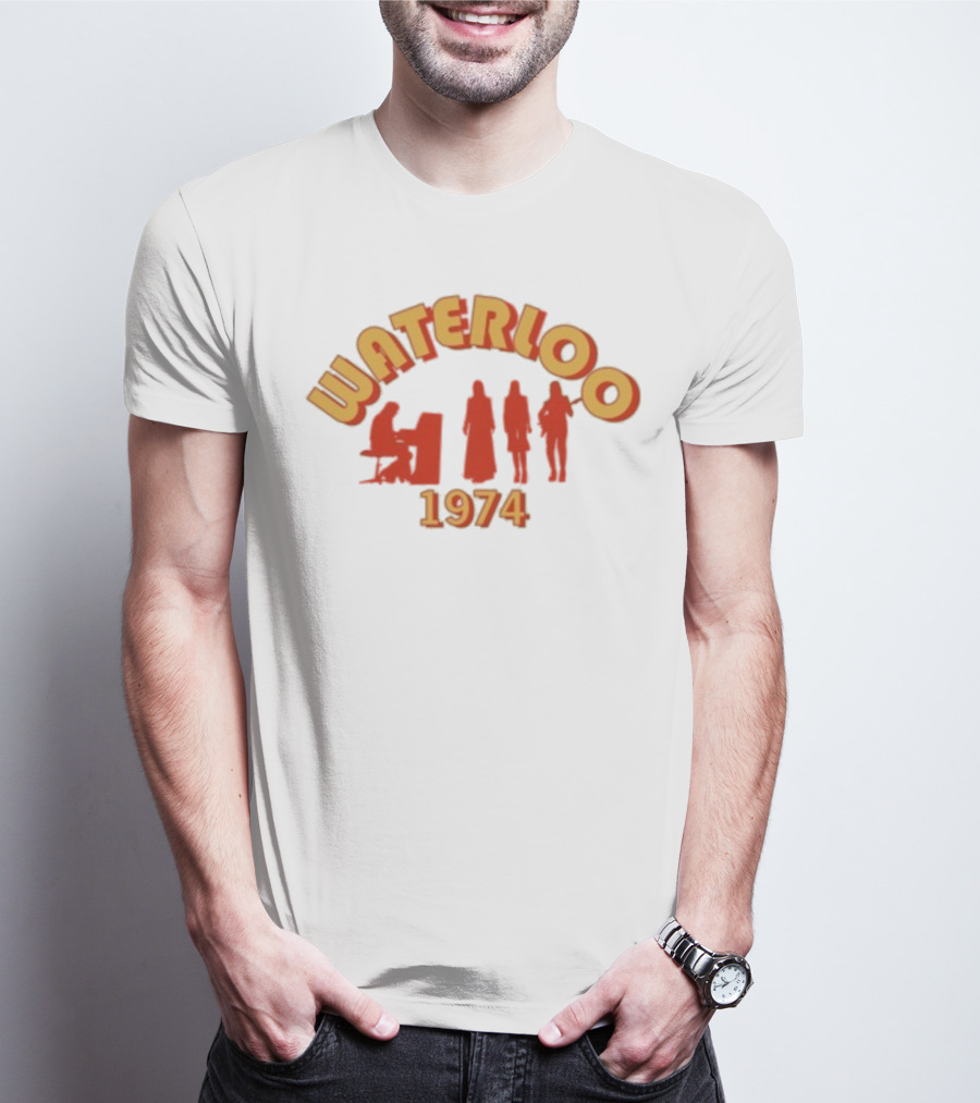 ABBA Waterloo 1974 Silhouettes T-Shirt