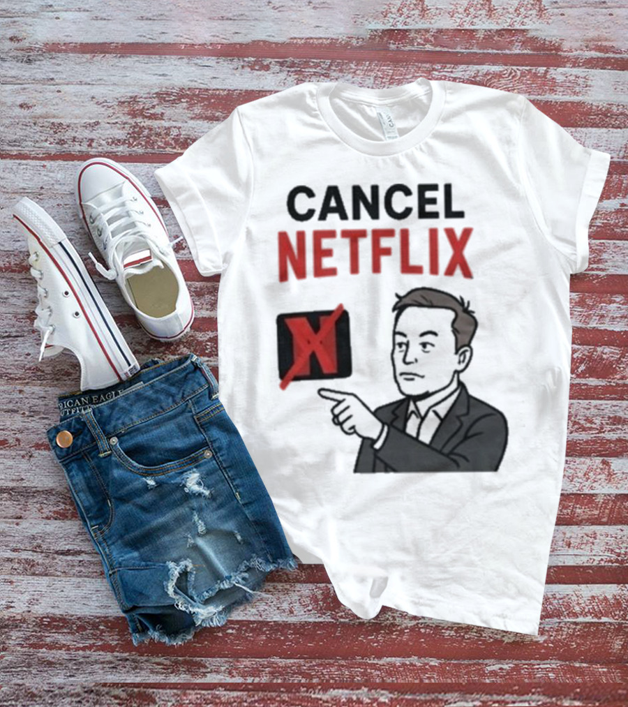 Cancel Netflix Elon Musk Meme Viral Support T-Shirt