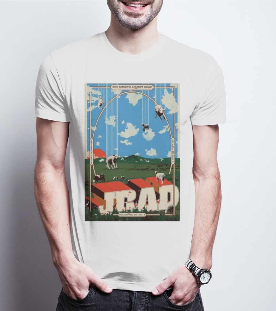Joe Russo's Almost Dead JRAD Milwaukee WI Oct 3 2025 Lambs Clouds T-Shirt