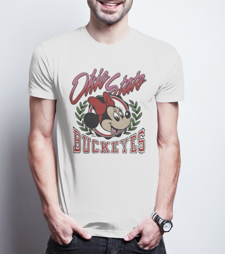 Ohio State Buckeyes Minnie Mouse Disney Collab T-Shirt
