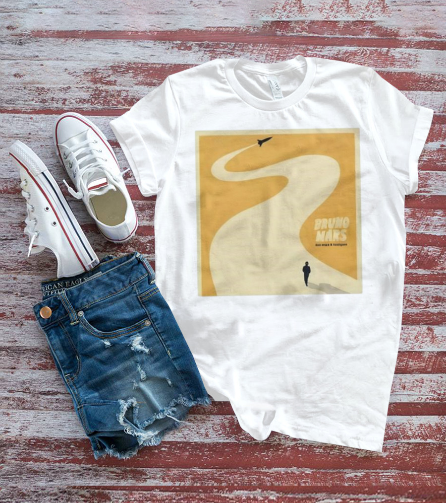 Bruno Mars Doo-Wops And Hooligans Rocket Pathway Scene T-Shirt