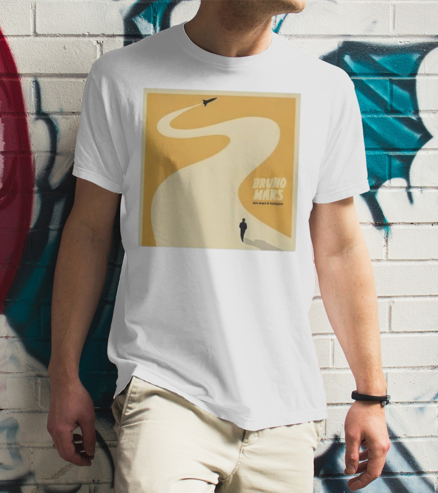 Bruno Mars Doo-Wops And Hooligans Rocket Pathway Scene T-Shirt