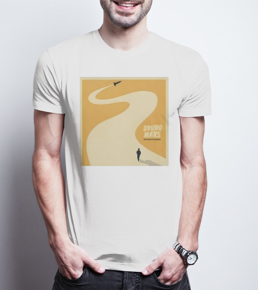 Bruno Mars Doo-Wops And Hooligans Rocket Pathway Scene T-Shirt
