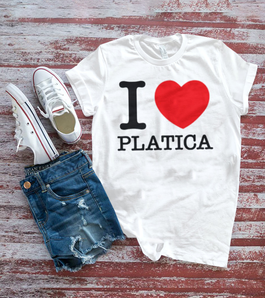 I Heart Platica Conversation Enthusiast T-Shirt