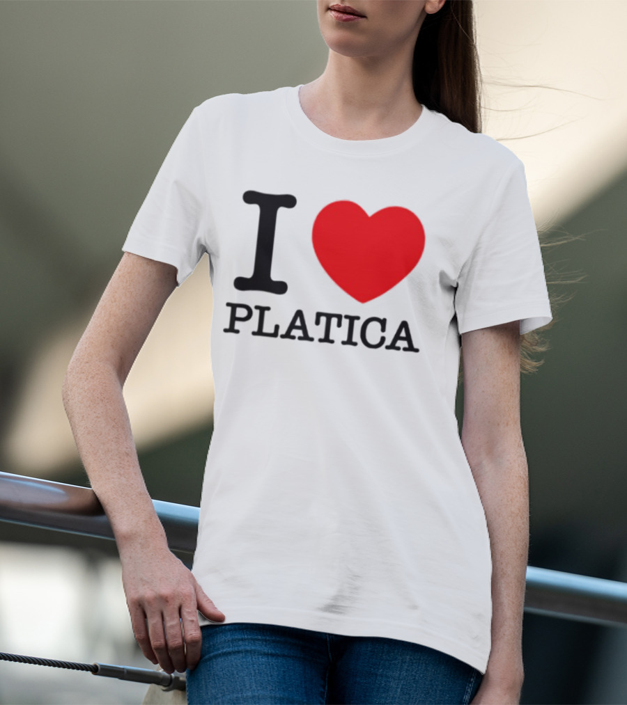 I Heart Platica Conversation Enthusiast T-Shirt