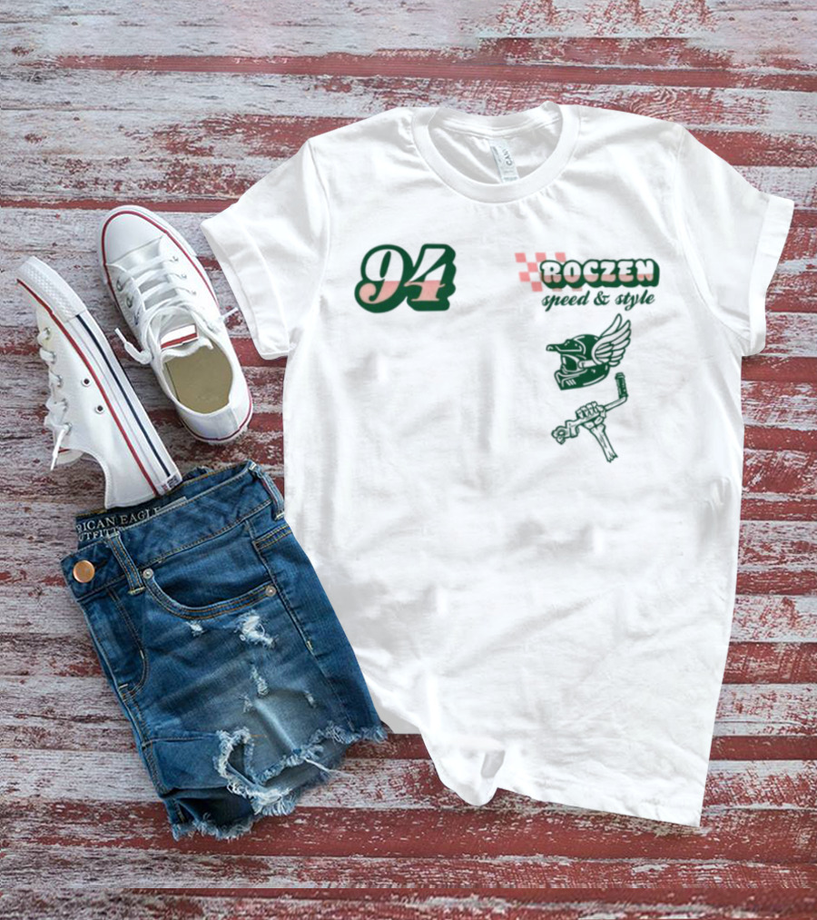 Ken Roczen 94 Speed & Style Motocross Wings And Rider T-Shirt