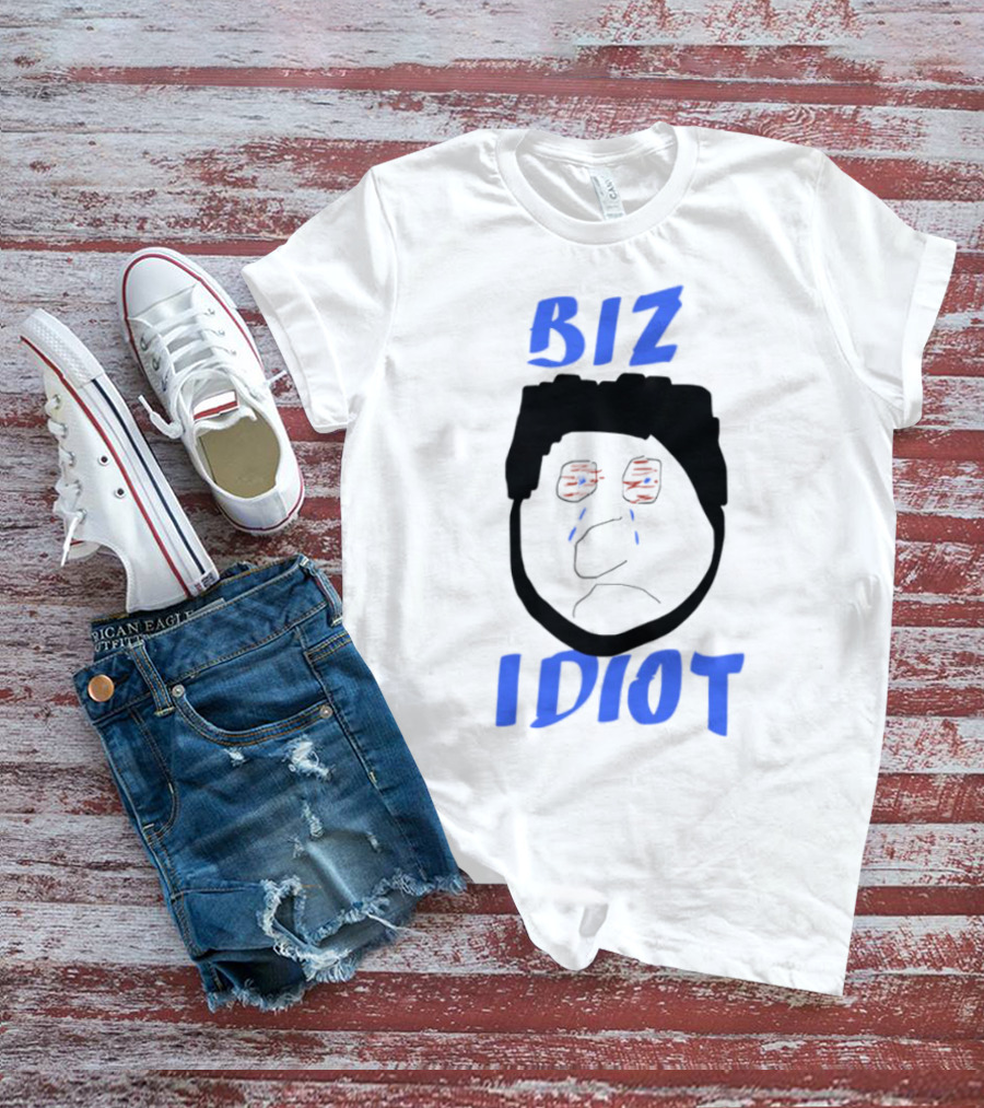 Biz Idiot Meme Renaissance Style Tears T-Shirt