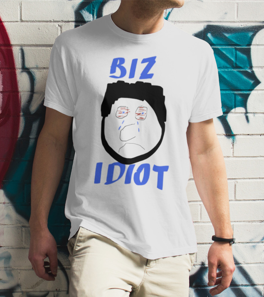 Biz Idiot Meme Renaissance Style Tears T-Shirt