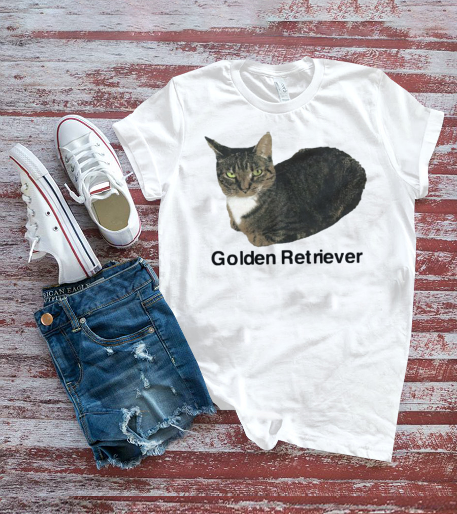 Henry Johnson Cat Humor Golden Retriever Caption T-Shirt
