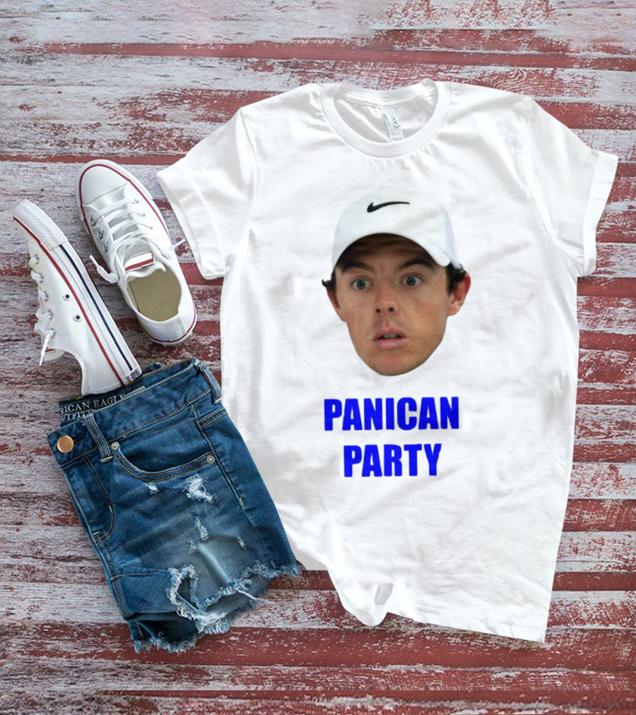 Panican Party Funny Golf Cap Expression T-Shirt
