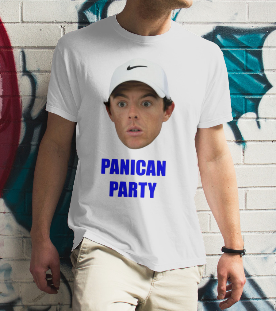 Panican Party Funny Golf Cap Expression T-Shirt
