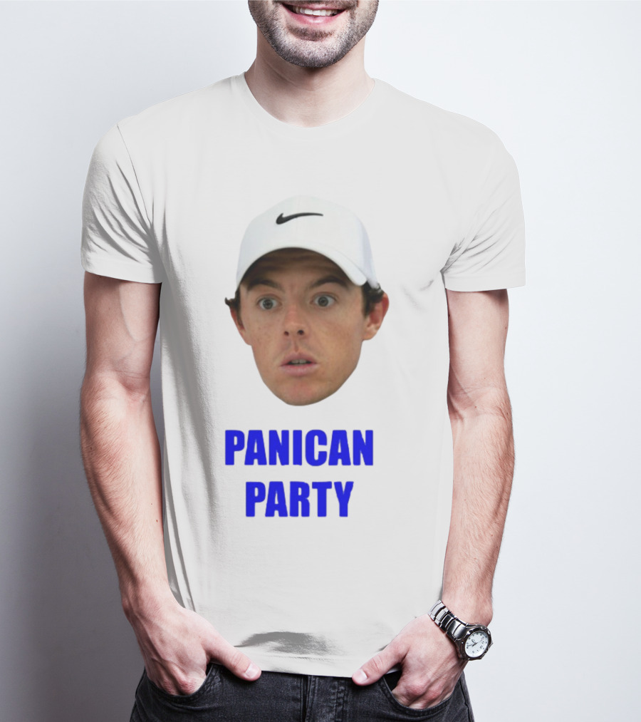 Panican Party Funny Golf Cap Expression T-Shirt