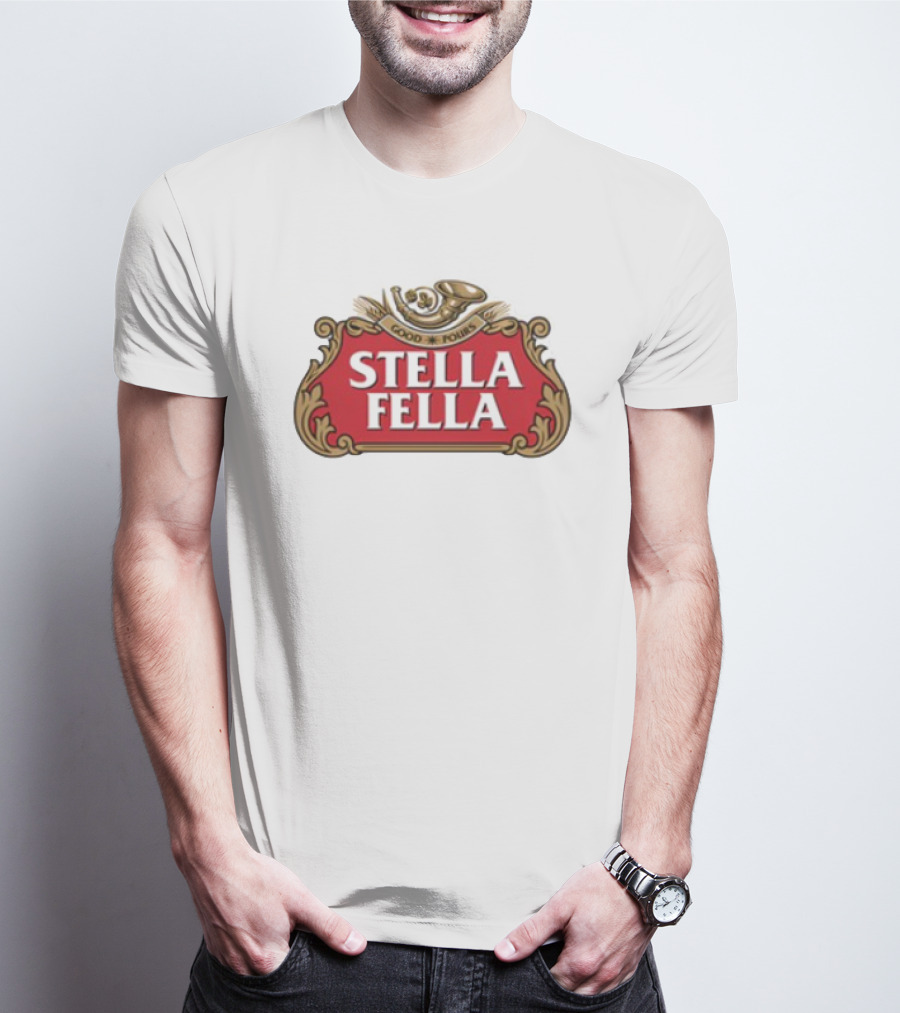 Good Fellas Stella Fella Horn Emblem T-Shirt