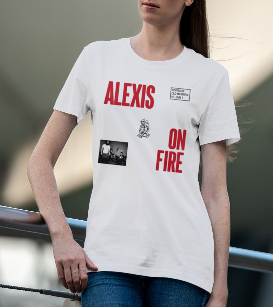 Alexisonfire Alexis On Fire Barbarian Band Photo T-Shirt