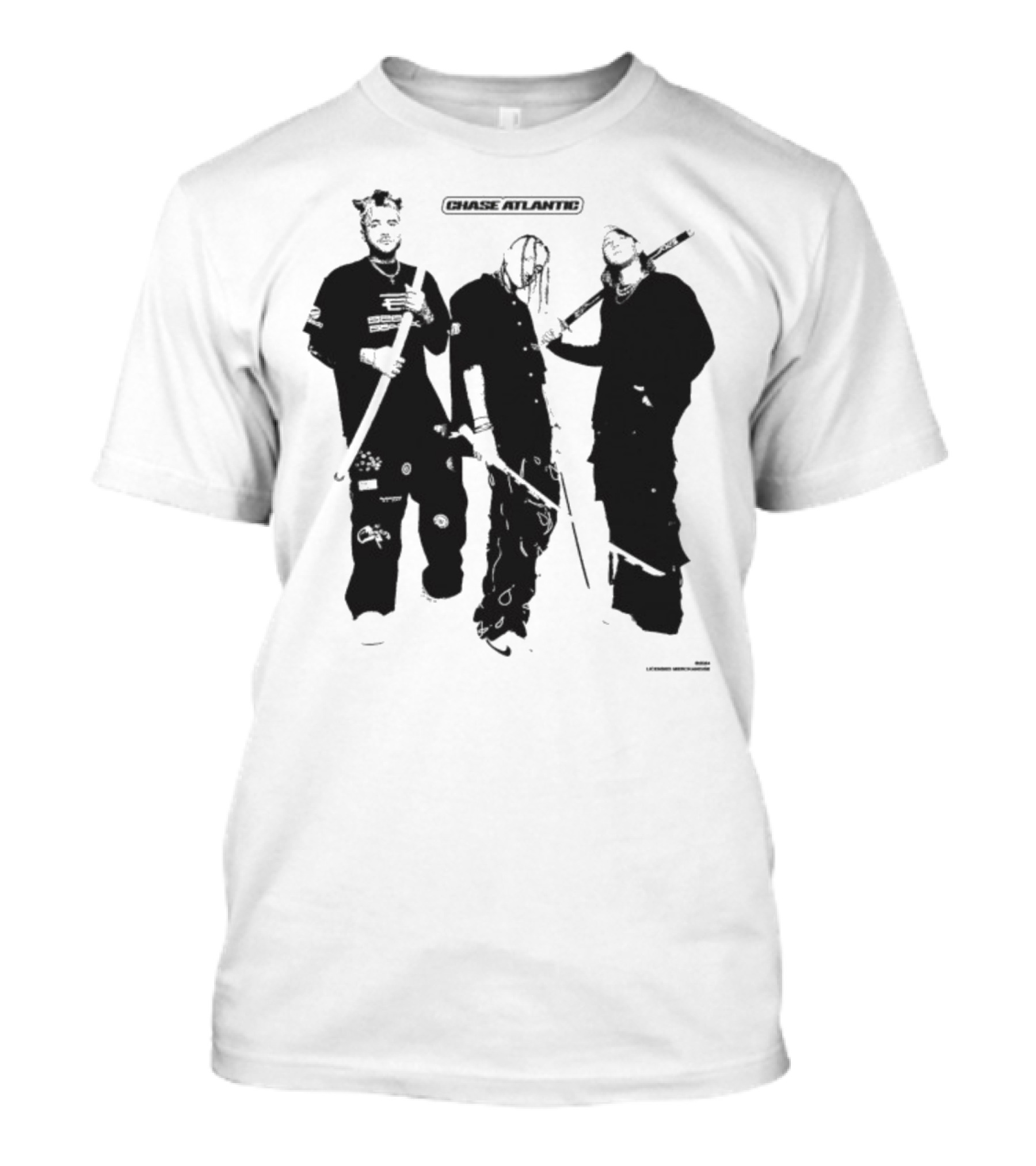 Chase Atlantic Katana Silhouette Trio T-Shirt