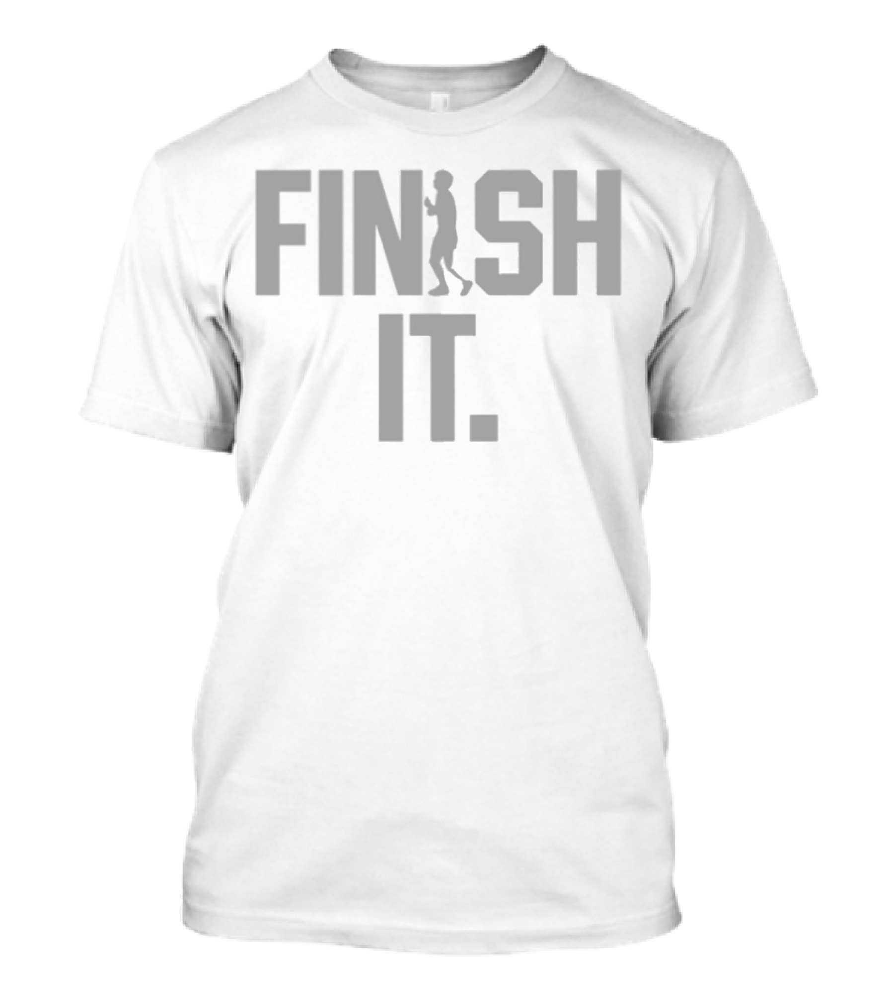 Finish It 2025 Terry Fox Run Determination Silhouette T-Shirt
