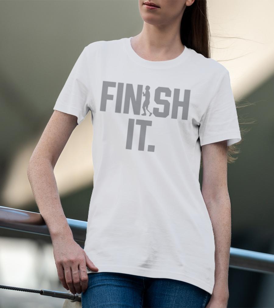 Finish It 2025 Terry Fox Run Determination Silhouette T-Shirt