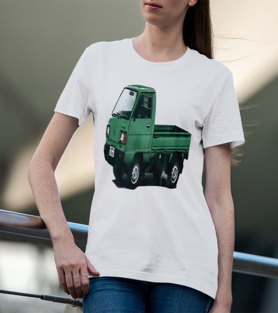 Henry Johnson Truck Green Retro Kei Mini Truck Classic Vintage Vehicle Japan T-Shirt