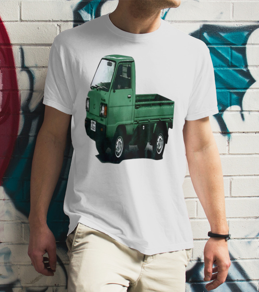 Henry Johnson Truck Green Retro Kei Mini Truck Classic Vintage Vehicle Japan T-Shirt