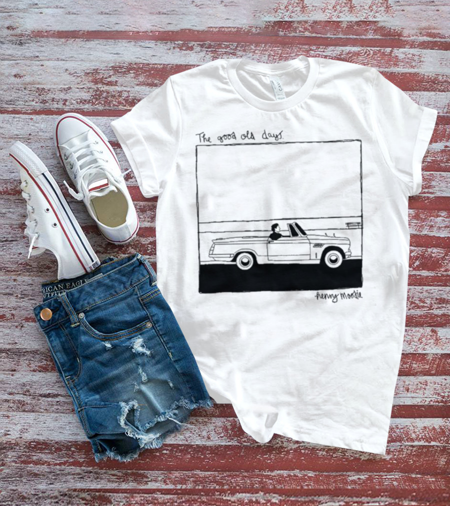 Henry Moodie The Good Old Days Nostalgic Vintage Style Music Theme T-Shirt