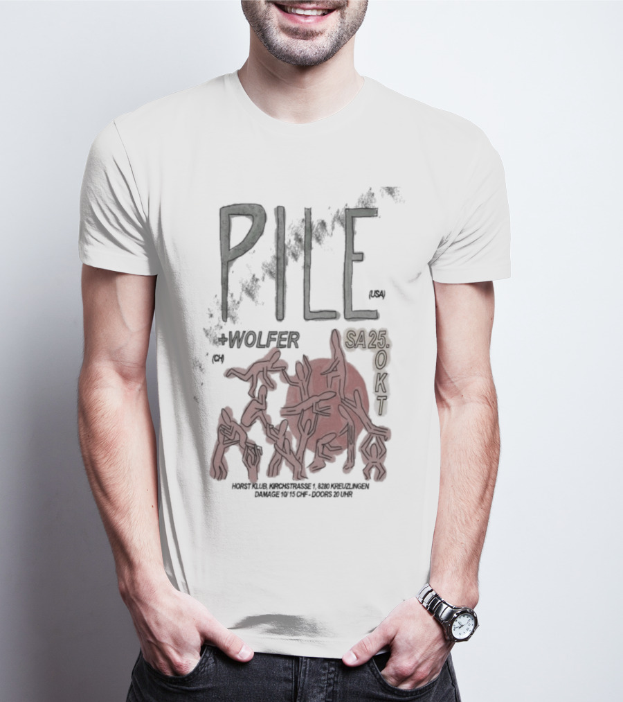 Pile Wolfer Kreuzlingen Sat Oct 25 2025 Dynamic Figures T-Shirt