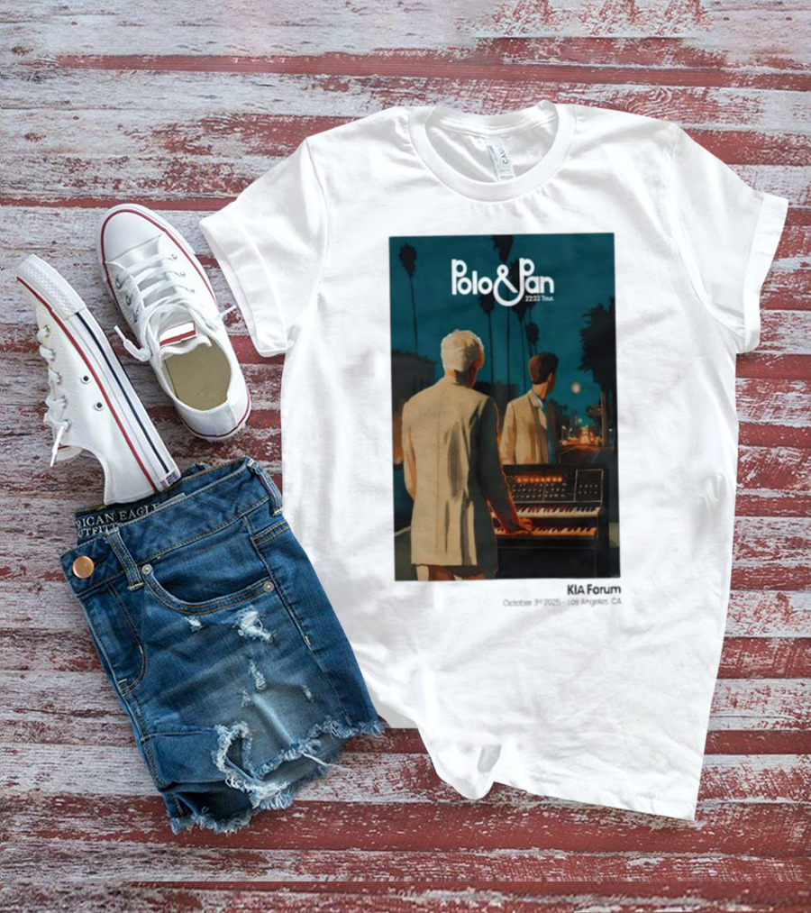 Polo & Pan 2222 Tour October 3 2025 Inglewood CA Event T-Shirt
