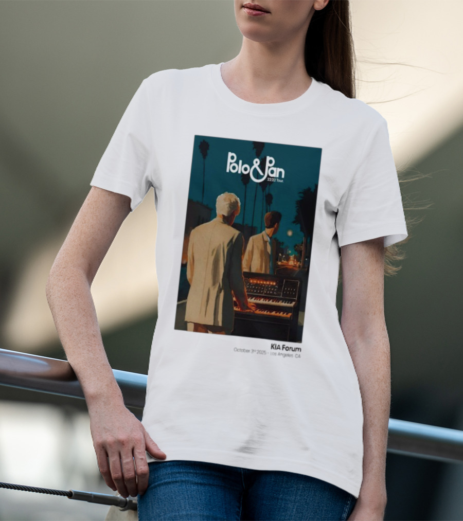 Polo & Pan 2222 Tour October 3 2025 Inglewood CA Event T-Shirt