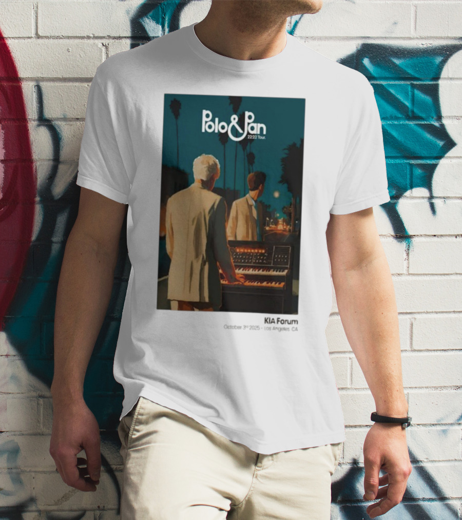Polo & Pan 2222 Tour October 3 2025 Inglewood CA Event T-Shirt