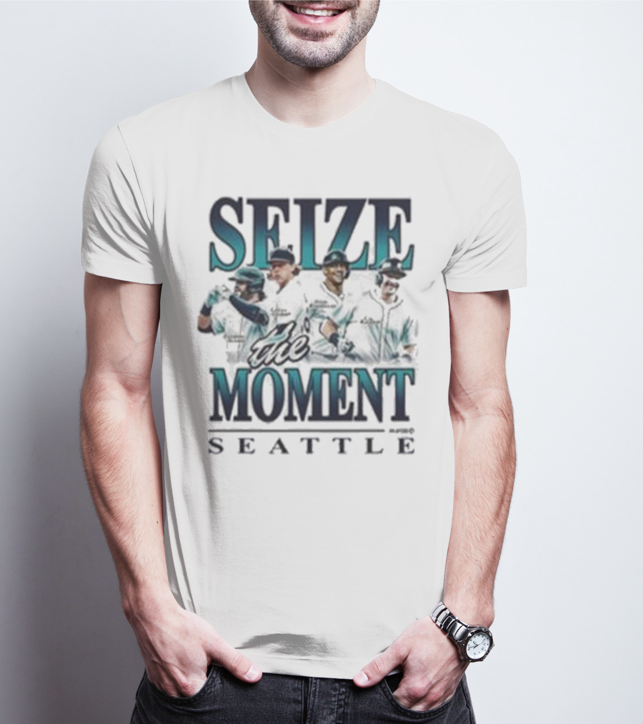 Seize The Moment Seattle Mariners Players T-Shirt