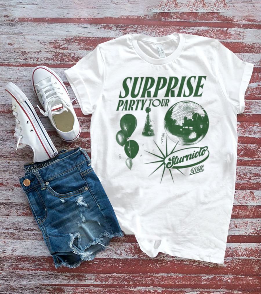 Surprise Party Tour Sturniolo Vibes Balloons And Disco Theme T-Shirt