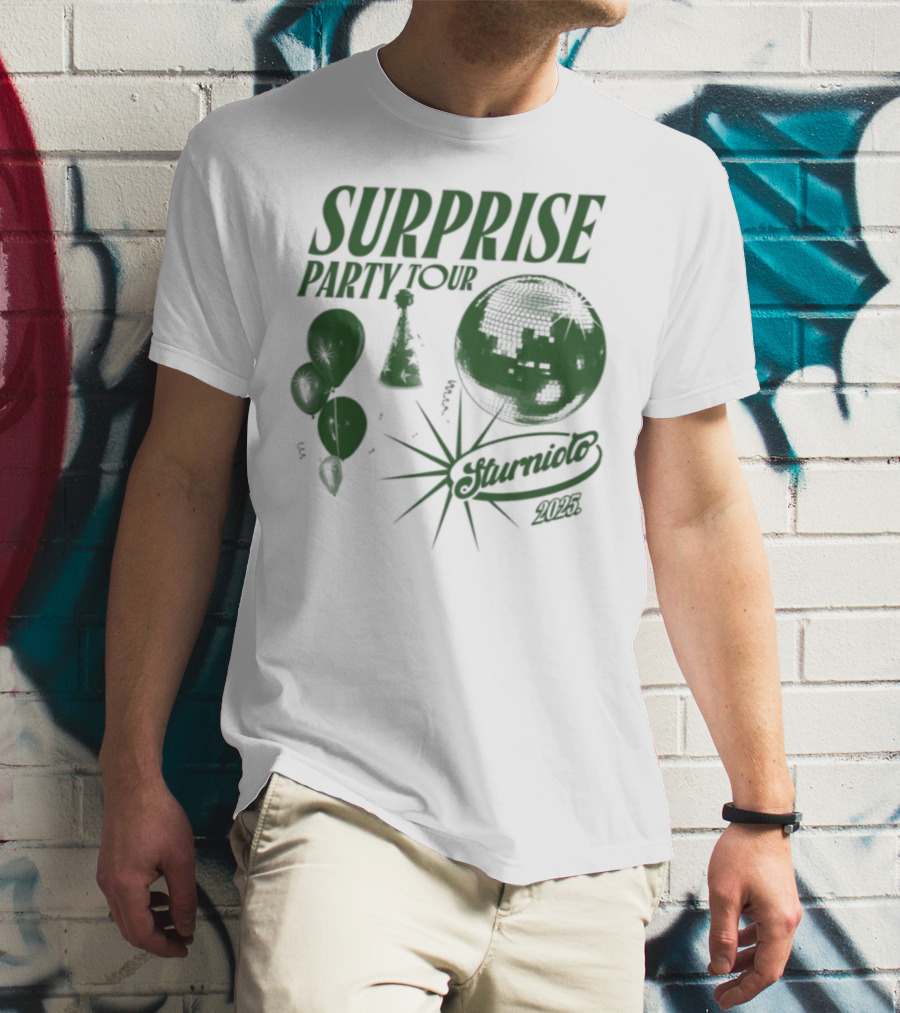Surprise Party Tour Sturniolo Vibes Balloons And Disco Theme T-Shirt