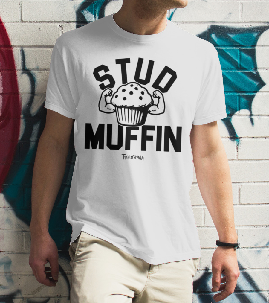 Frankie Antonelli Wearing Stud Muffin Texas A&M Aggies Football Fan Tee T-Shirt