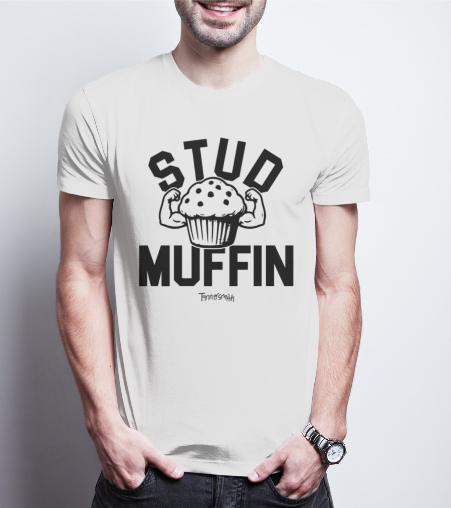 Frankie Antonelli Wearing Stud Muffin Texas A&M Aggies Football Fan Tee T-Shirt