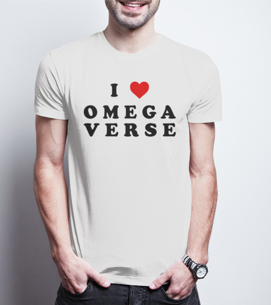 I Love Omegaverse Heart Symbol T-Shirt