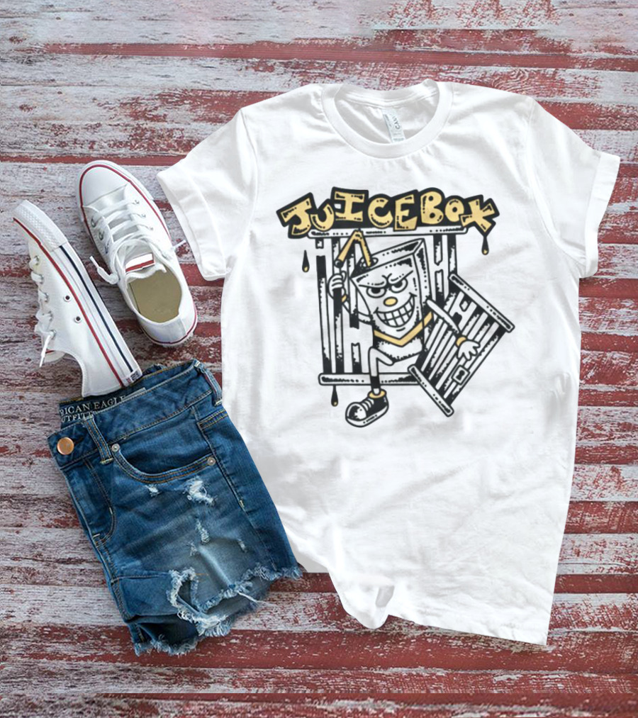 Juicebox Escape Character With Paintbrush And Frame T-Shirt