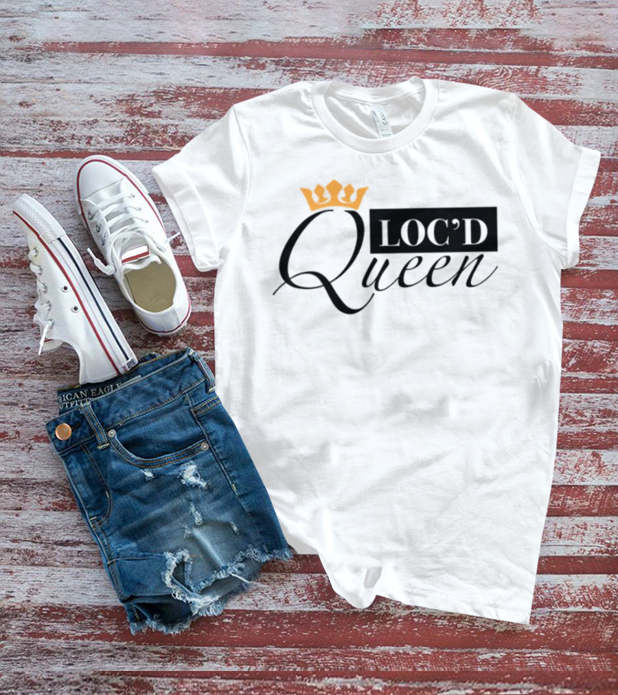 Kendra Kenshay Loc'd Queen Crown Icon T-Shirt