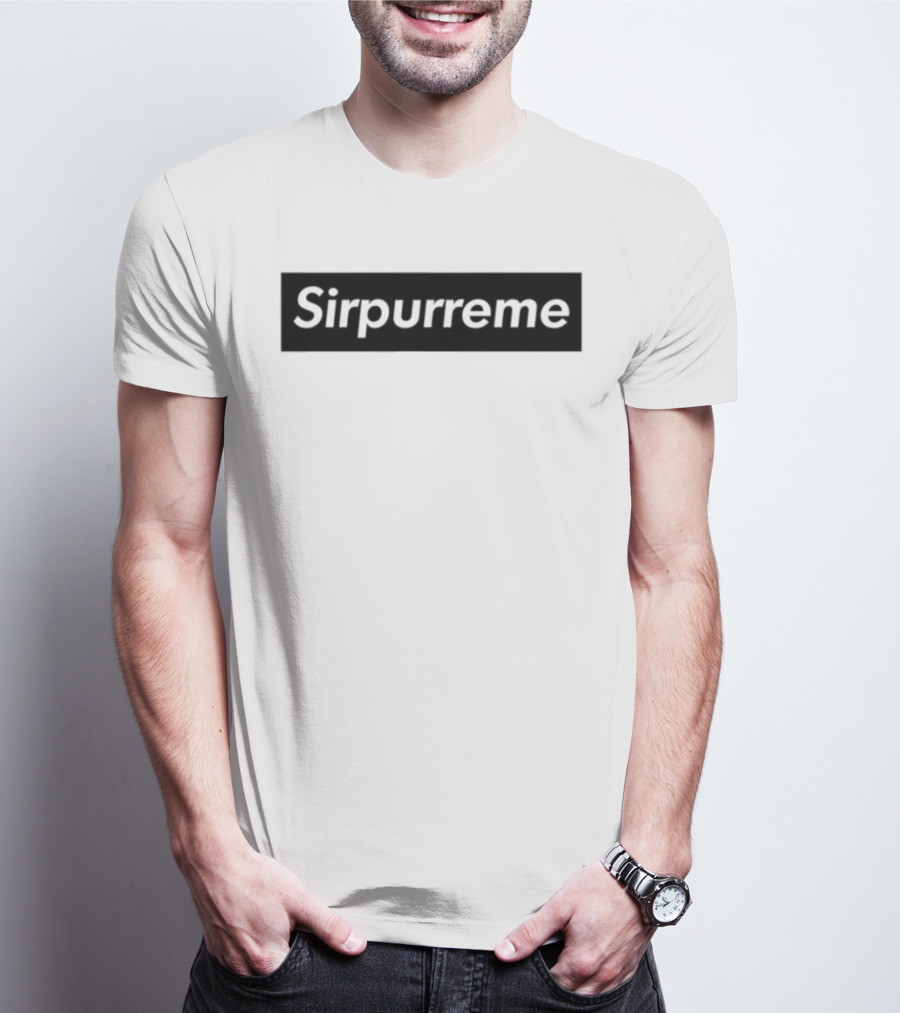 Sir Purr Sirpurreme Icon Sports Crossover T-Shirt