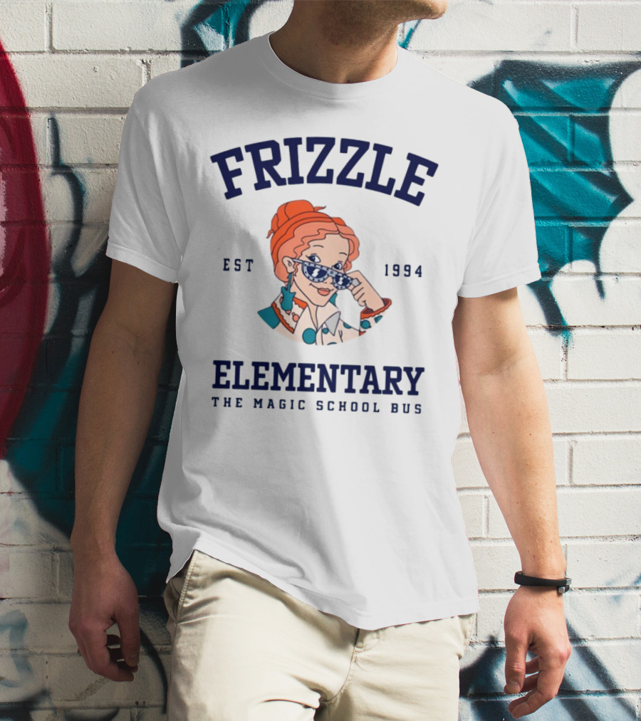 Frizzle Elementary The Magic School Bus Est 1994 Retro Style T-Shirt