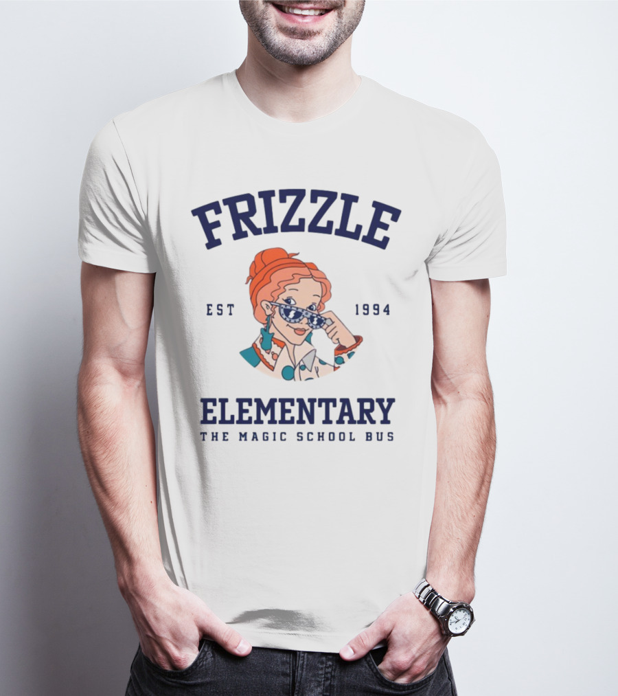 Frizzle Elementary The Magic School Bus Est 1994 Retro Style T-Shirt