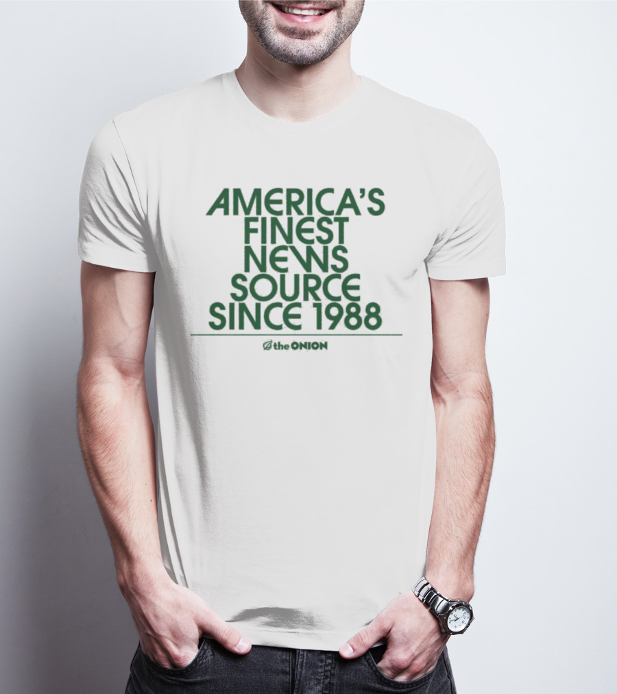 America's Finest News Source Since 1988 The Onion T-Shirt