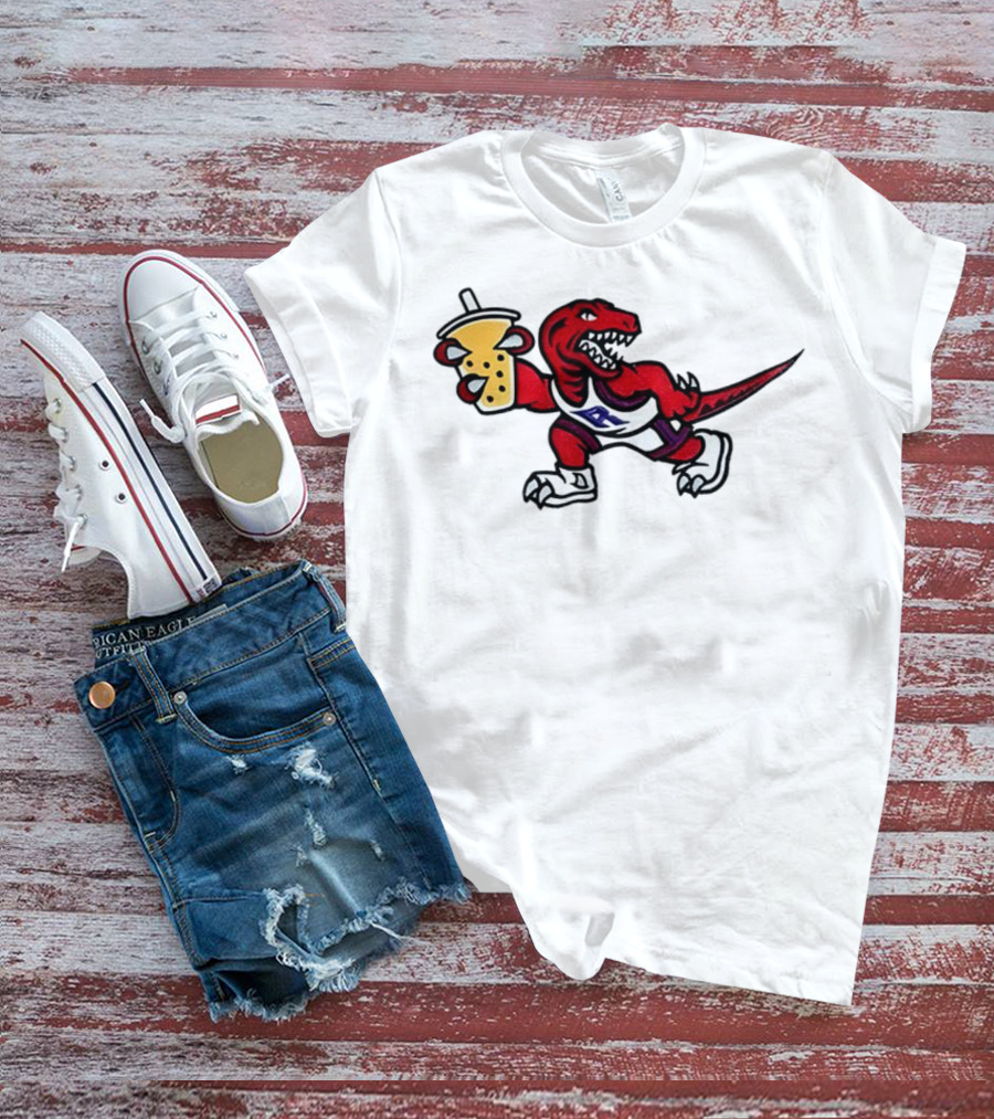 Toronto Raptors Raptor Bubble Tea NBA Basketball T-Shirt