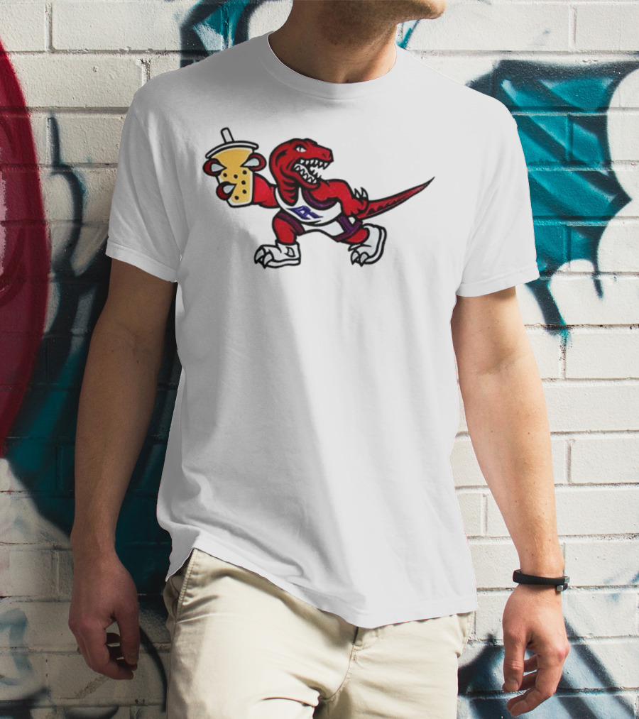 Toronto Raptors Raptor Bubble Tea NBA Basketball T-Shirt