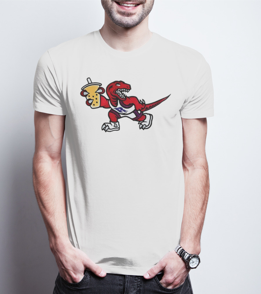 Toronto Raptors Raptor Bubble Tea NBA Basketball T-Shirt