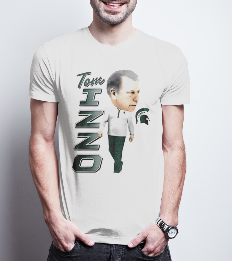 Tom Izzo Michigan State Spartans Coach Big Ten Conference Basketball T-Shirt