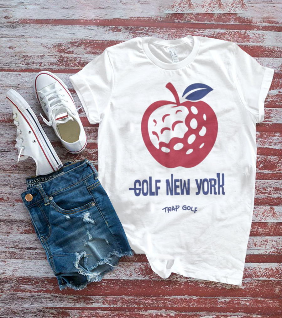 Trap Golf Apple Golf New York T-Shirt