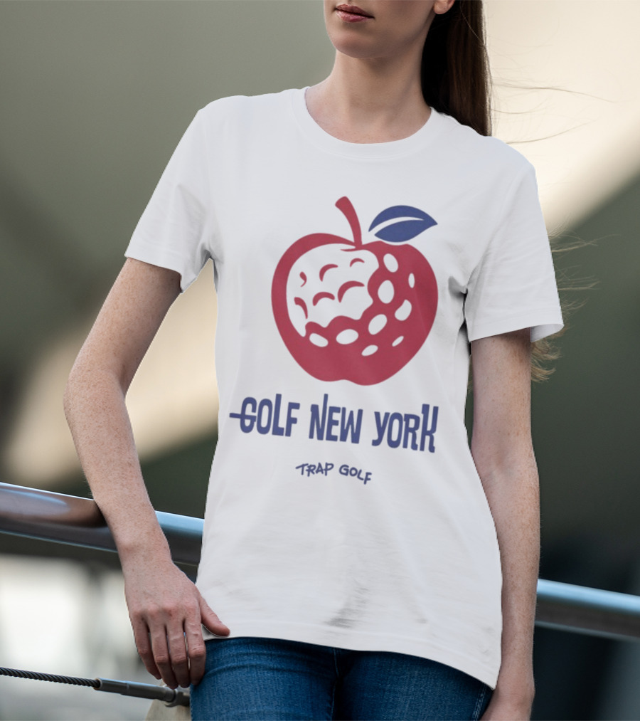 Trap Golf Apple Golf New York T-Shirt