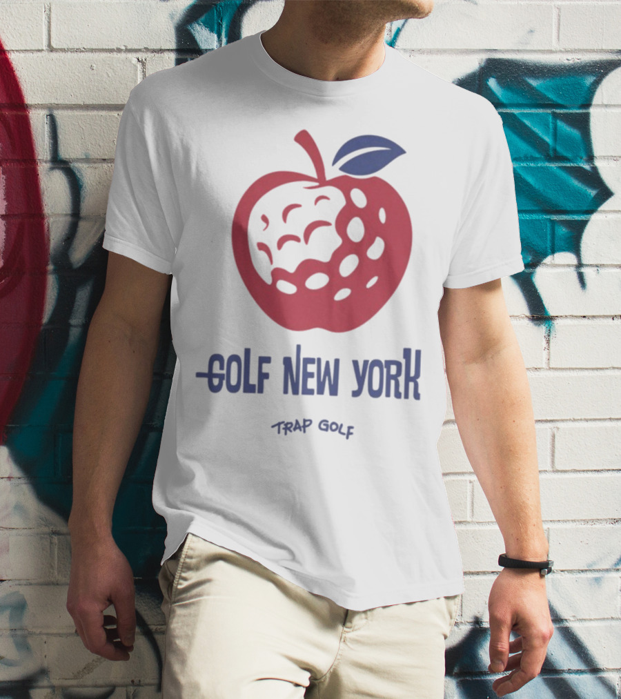 Trap Golf Apple Golf New York T-Shirt