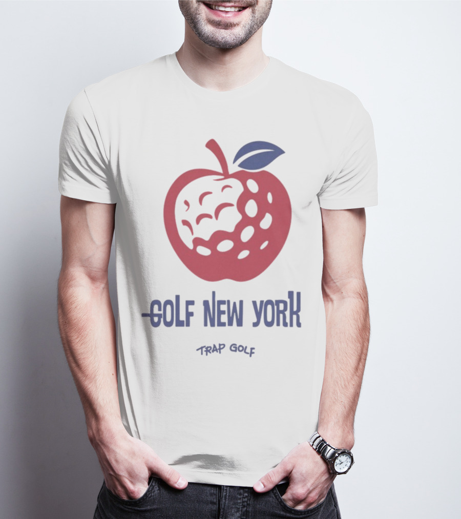 Trap Golf Apple Golf New York T-Shirt