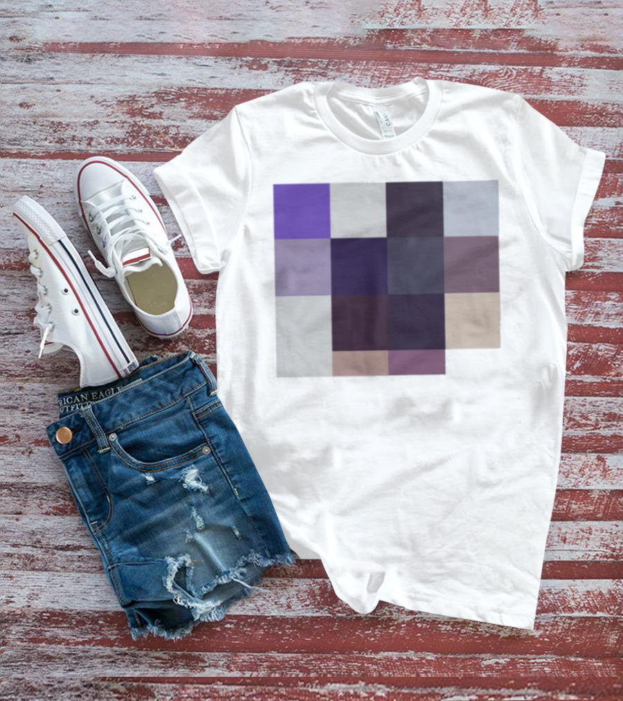 Acai28 Color Grid Abstract Acai T-Shirt